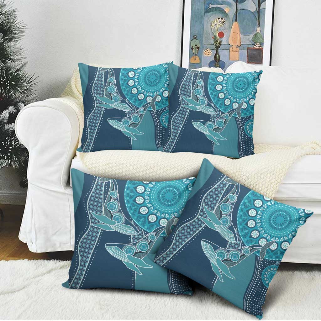 South Africa Whale Fes Pillow Cover African Shwe Shwe Pattern