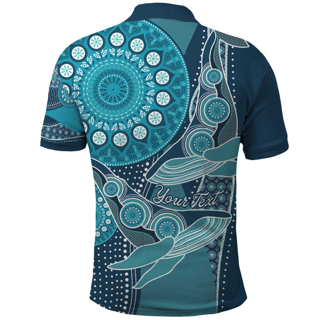 South Africa Whale Festival Personalized Polo Shirt African Shwe Shwe Pattern - African Pride