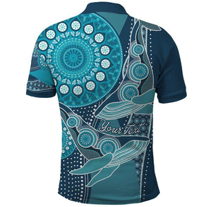South Africa Whale Festival Personalized Polo Shirt African Shwe Shwe Pattern - African Pride