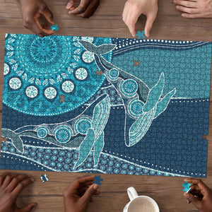 South Africa Whale Fes Puzzle African Shwe Shwe Pattern