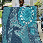 South Africa Whale Festival Quilt African Shwe Shwe Pattern - African Pride