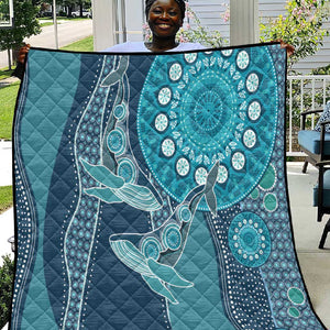 South Africa Whale Festival Quilt African Shwe Shwe Pattern - African Pride