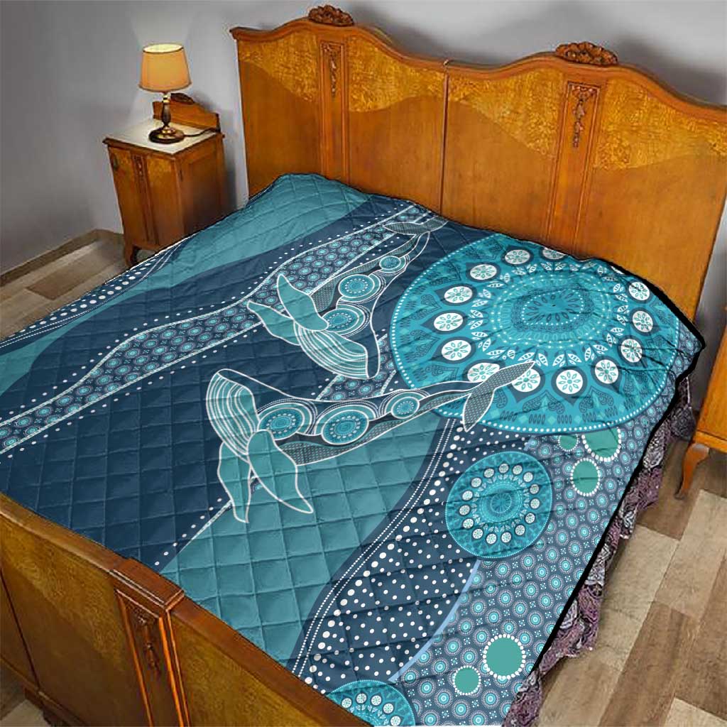 South Africa Whale Festival Quilt African Shwe Shwe Pattern - African Pride