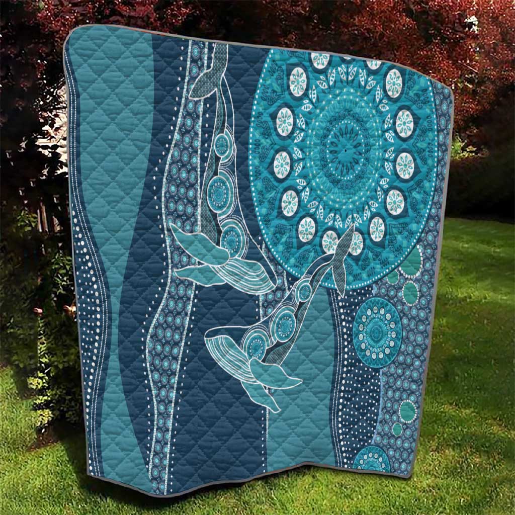 South Africa Whale Festival Quilt African Shwe Shwe Pattern - African Pride