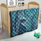 South Africa Whale Festival Quilt African Shwe Shwe Pattern - African Pride