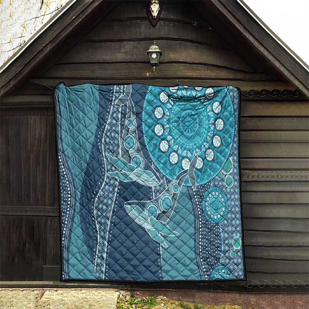 South Africa Whale Festival Quilt African Shwe Shwe Pattern - African Pride