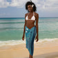 South Africa Whale Festival Sarong African Shwe Shwe Pattern - African Pride