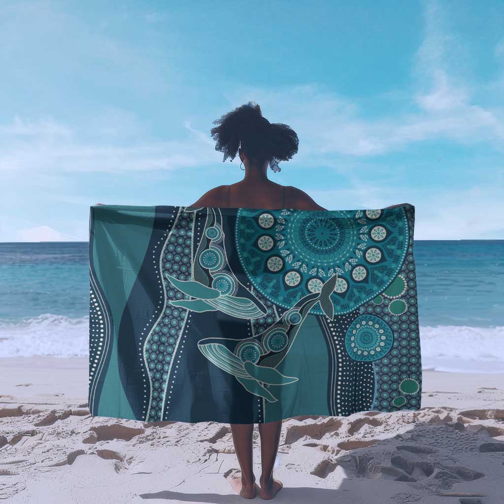 South Africa Whale Festival Sarong African Shwe Shwe Pattern - African Pride