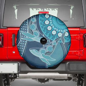 South Africa Whale Festival Spare Tire Cover African Shwe Shwe Pattern - African Pride