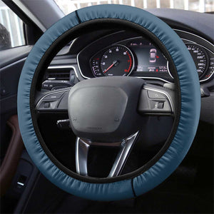 South Africa Whale Festival Steering Wheel Cover African Shwe Shwe Pattern - African Pride