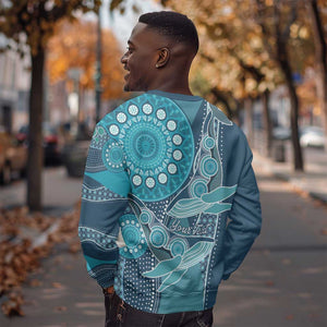 South Africa Whale Festival Personalized Sweatshirt African Shwe Shwe Pattern - African Pride