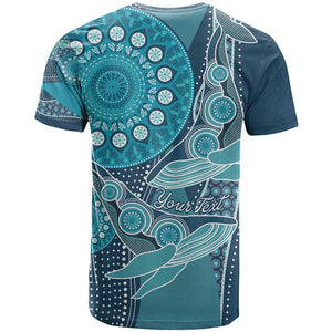 South Africa Whale Festival Personalized T shirt African Shwe Shwe Pattern - African Pride