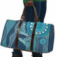 South Africa Whale Fes Travel Bag African Shwe Shwe Pattern
