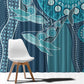 South Africa Whale Festival Window Curtain African Shwe Shwe Pattern - African Pride