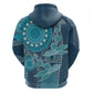 South Africa Whale Festival Personalized Zip Hoodie African Shwe Shwe Pattern - African Pride