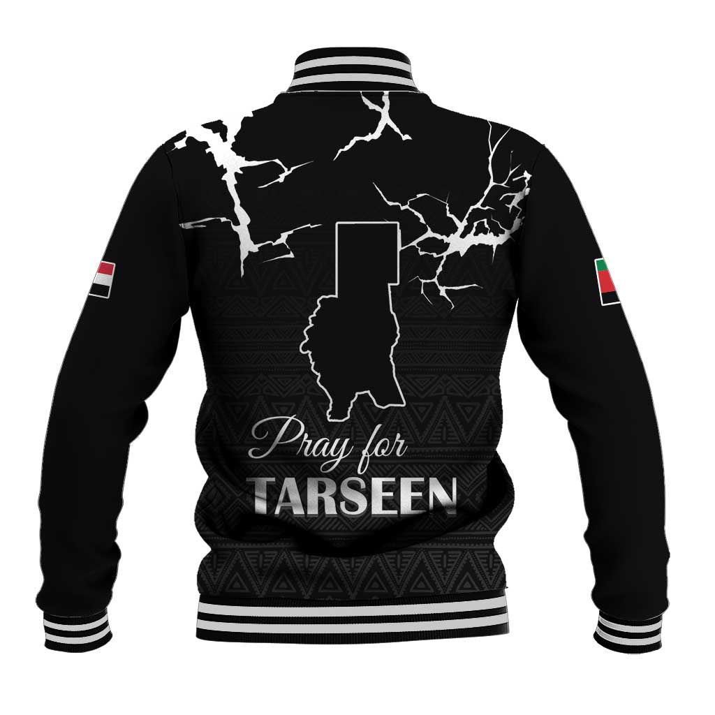 Pray for Tarseen Baseball Jacket Sudan Darfur Be Strong - African Pride