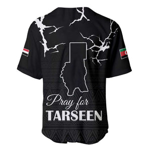 Pray for Tarseen Baseball Jersey Sudan Darfur Be Strong - African Pride