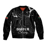 Pray for Tarseen Bomber Jacket Sudan Darfur Be Strong - African Pride