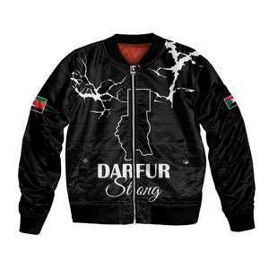 Pray for Tarseen Bomber Jacket Sudan Darfur Be Strong - African Pride