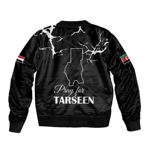 Pray for Tarseen Bomber Jacket Sudan Darfur Be Strong - African Pride