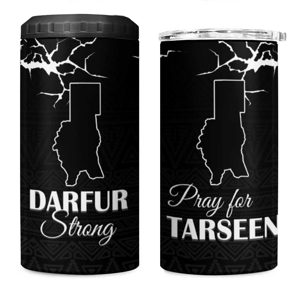 Pray for Tarseen 4 in 1 Can Cooler Tumbler Sudan Darfur Be Strong - African Pride