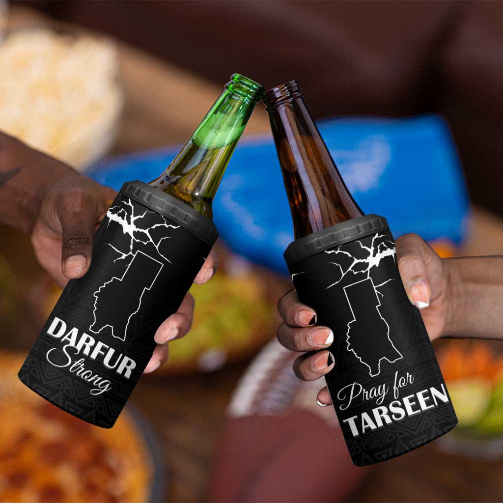 Pray for Tarseen 4 in 1 Can Cooler Tumbler Sudan Darfur Be Strong - African Pride