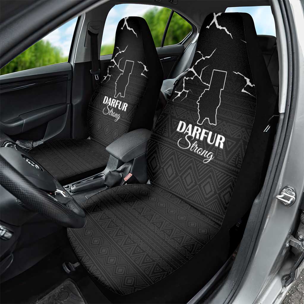 Pray for Tarseen Car Seat Cover Sudan Darfur Be Strong - African Pride