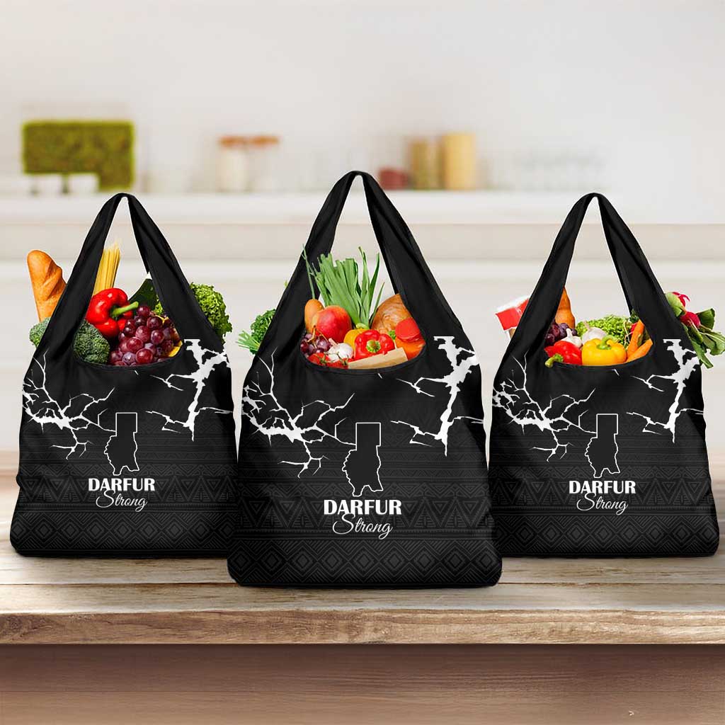 Pray for Tarseen Grocery Bag Sudan Darfur Be Strong - African Pride