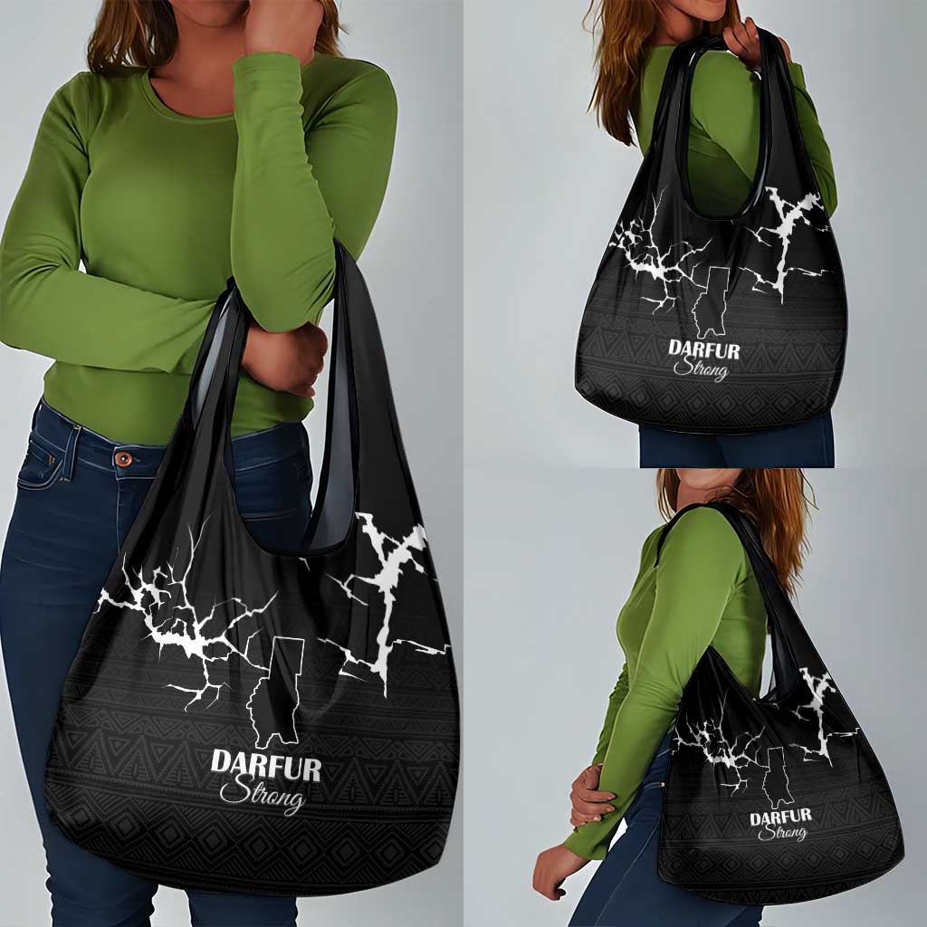 Pray for Tarseen Grocery Bag Sudan Darfur Be Strong - African Pride