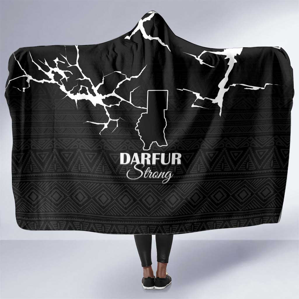 Pray for Tarseen Hooded Blanket Sudan Darfur Be Strong - African Pride