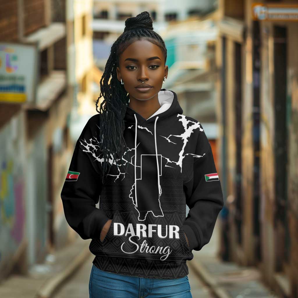 Pray for Tarseen Hoodie Sudan Darfur Be Strong - African Pride