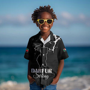 Pray for Tarseen Kid Hawaiian Shirt Sudan Darfur Be Strong - African Pride