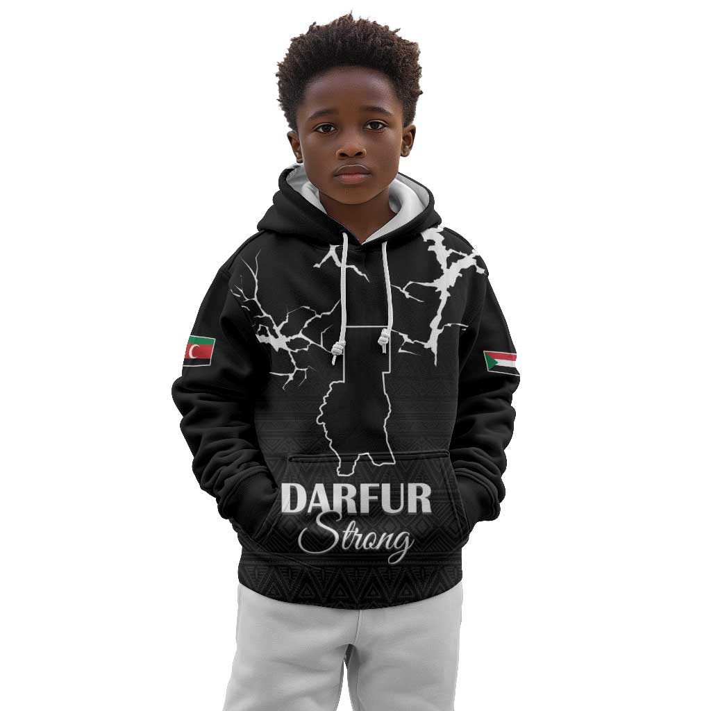 Pray for Tarseen Kid Hoodie Sudan Darfur Be Strong - African Pride