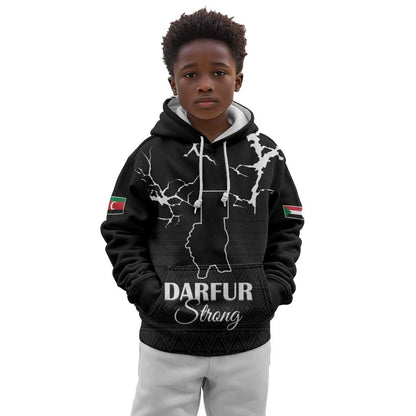 Pray for Tarseen Kid Hoodie Sudan Darfur Be Strong - African Pride