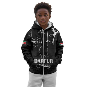 Pray for Tarseen Kid Hoodie Sudan Darfur Be Strong - African Pride