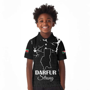 Pray for Tarseen Kid Polo Shirt Sudan Darfur Be Strong - African Pride