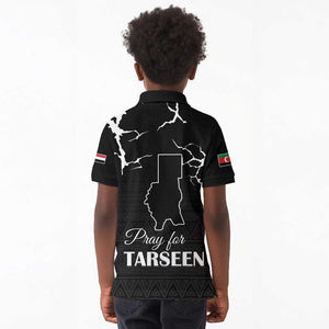 Pray for Tarseen Kid Polo Shirt Sudan Darfur Be Strong - African Pride