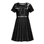 Pray for Tarseen Kid Short Sleeve Dress Sudan Darfur Be Strong - African Pride