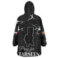 Pray for Tarseen Kid Wearable Blanket Hoodie Sudan Darfur Be Strong - African Pride