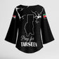 Darfur Sudan Strong Kimono Sleeve Blouse Pray for Tarseen