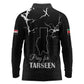 Pray for Tarseen Long Sleeve Polo Shirt Sudan Darfur Be Strong - African Pride