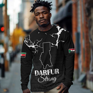 Pray for Tarseen Long Sleeve Shirt Sudan Darfur Be Strong - African Pride