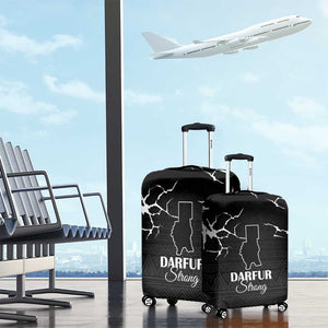 Pray for Tarseen Luggage Cover Sudan Darfur Be Strong - African Pride