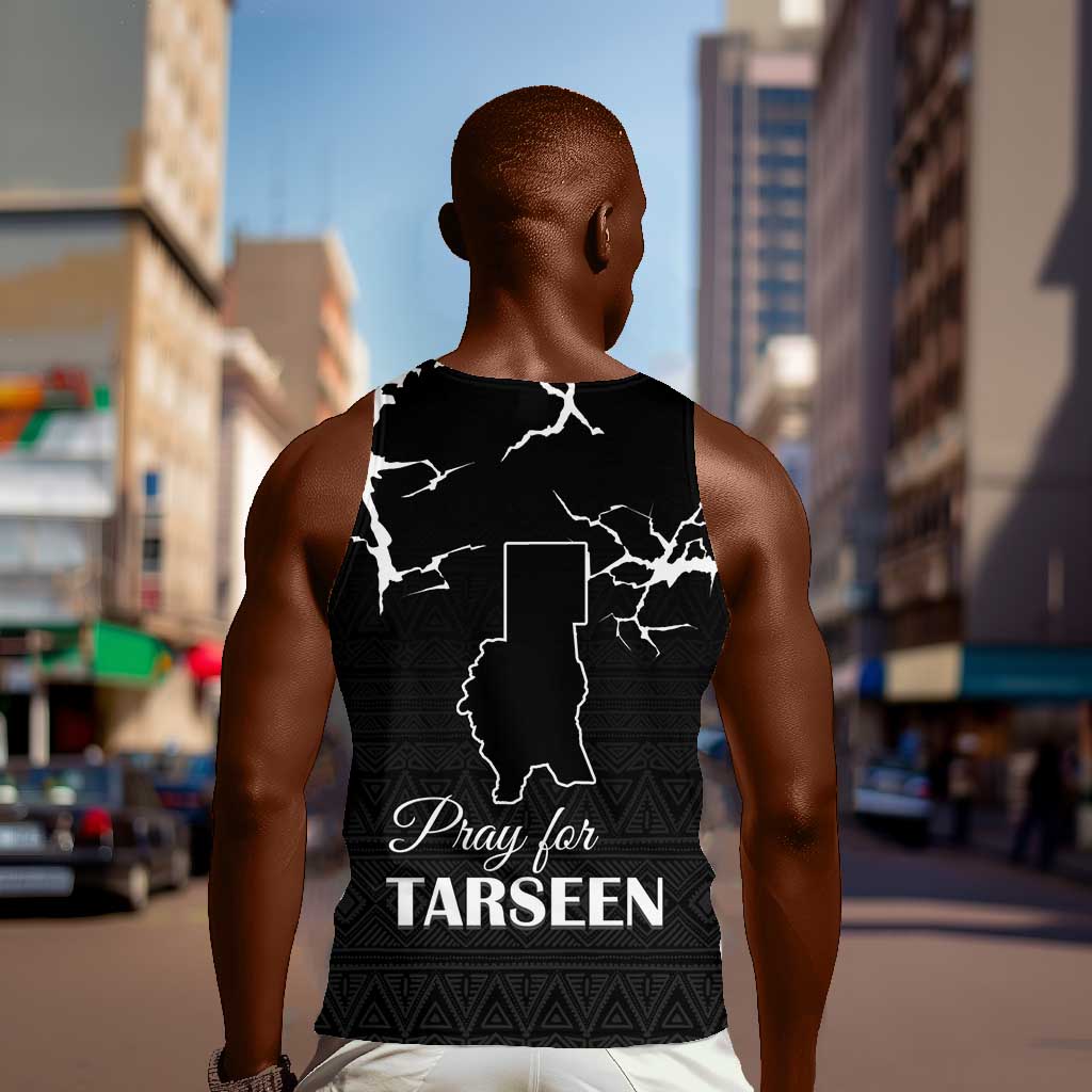 Pray for Tarseen Men Tank Top Sudan Darfur Be Strong - African Pride