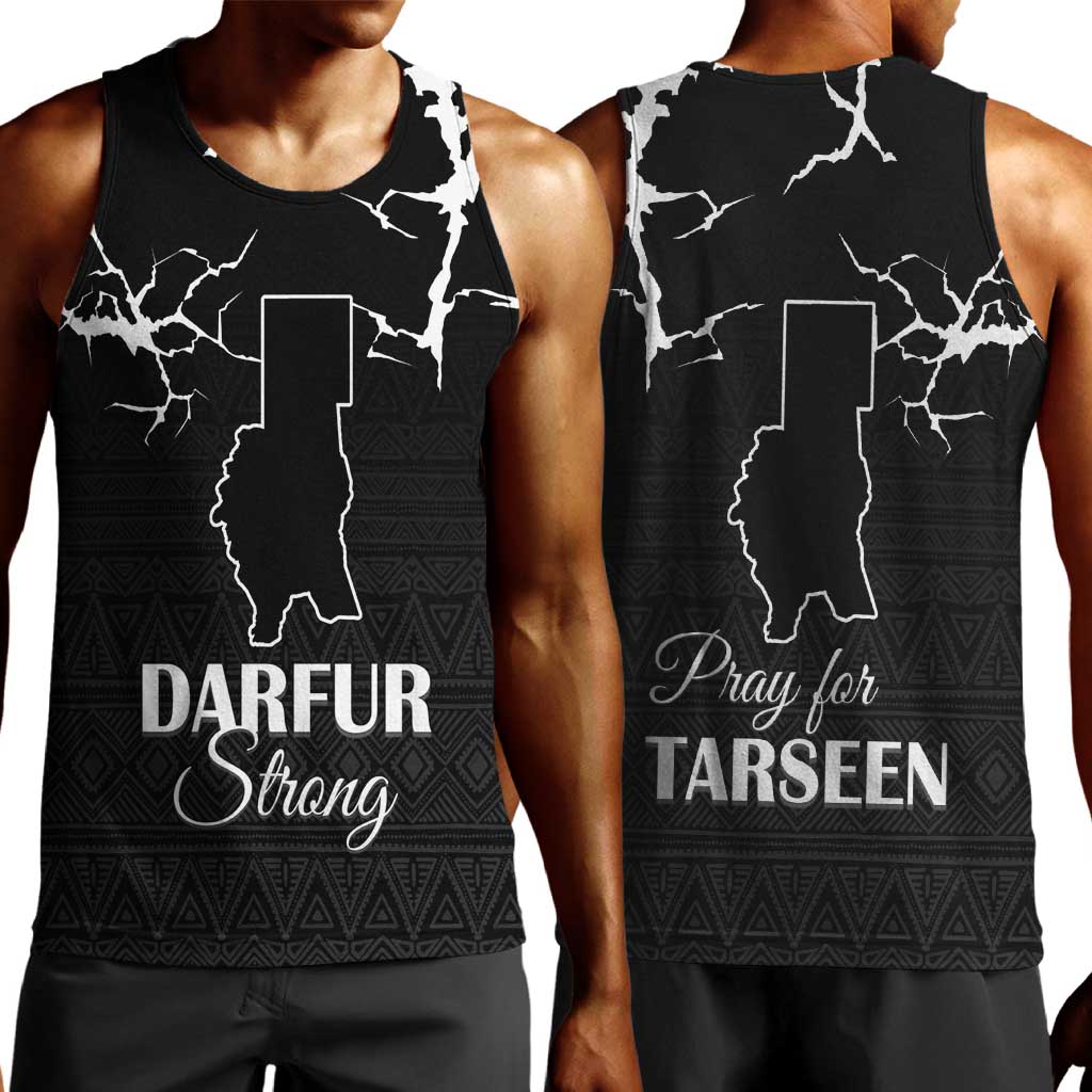 Pray for Tarseen Men Tank Top Sudan Darfur Be Strong - African Pride