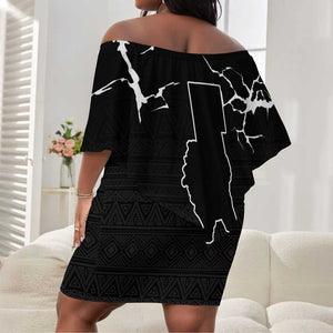Pray for Tarseen Off Shoulder Short Dress Sudan Darfur Be Strong - African Pride