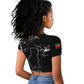 Pray for Tarseen Raglan Cropped T shirt Sudan Darfur Be Strong - African Pride