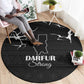 Pray for Tarseen Round Carpet Sudan Darfur Be Strong - African Pride