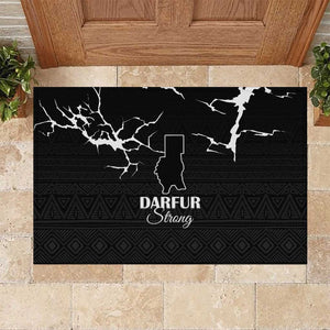 Pray for Tarseen Rubber Doormat Sudan Darfur Be Strong - African Pride