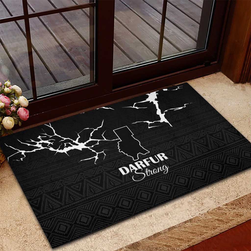 Pray for Tarseen Rubber Doormat Sudan Darfur Be Strong - African Pride